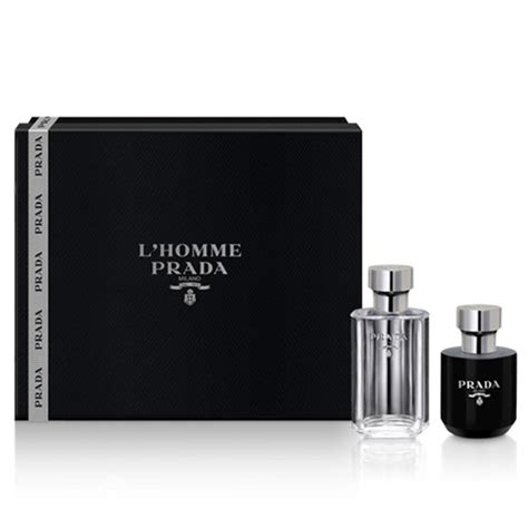 prada milano aftershave gift set|prada l'homme gift set.